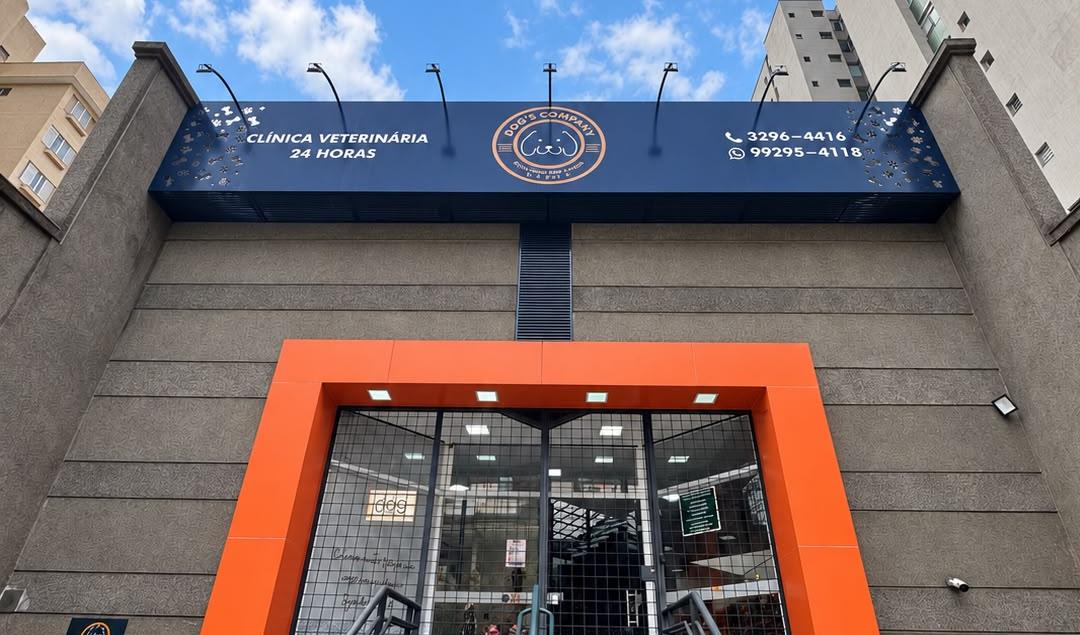 Fachada da Dog's Company Clínica Veterinária